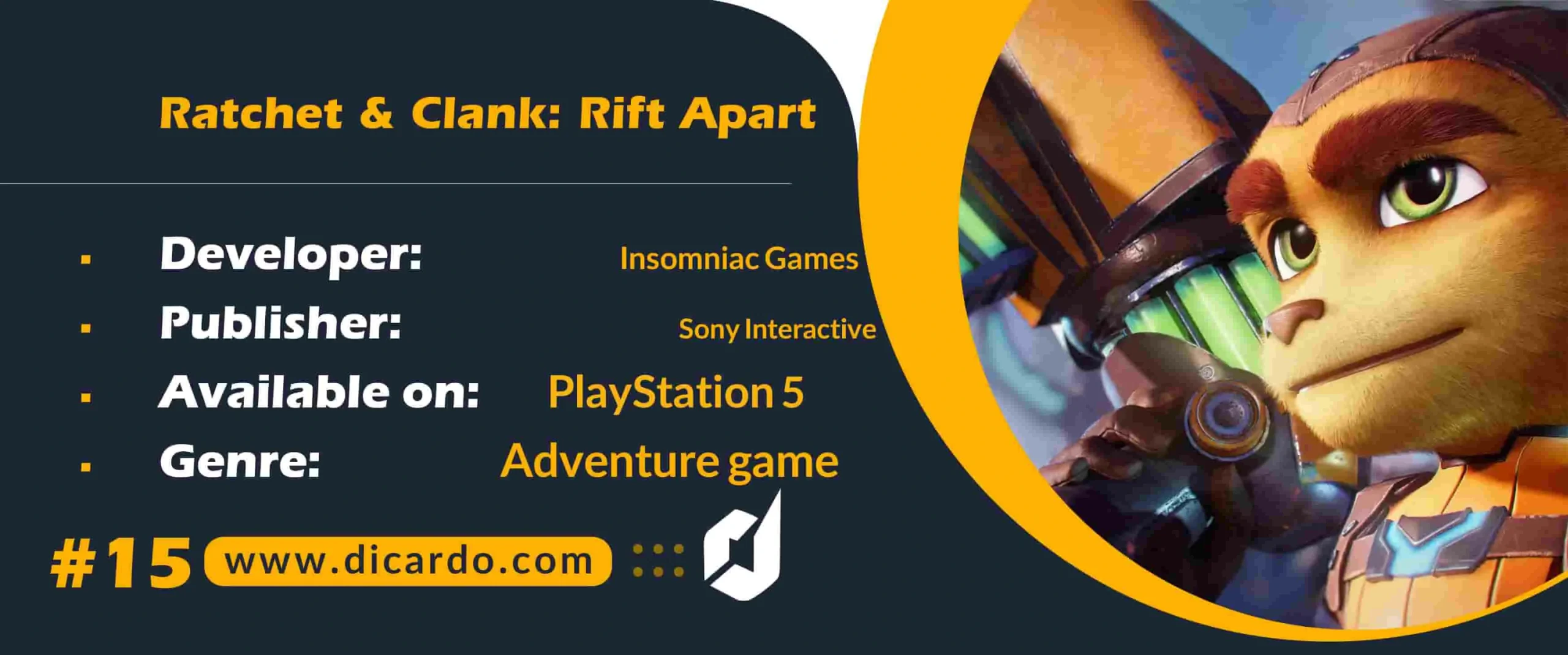 #15 راتچت اند کلانک ریفت آپارت Ratchet & Clank: Rift Apart