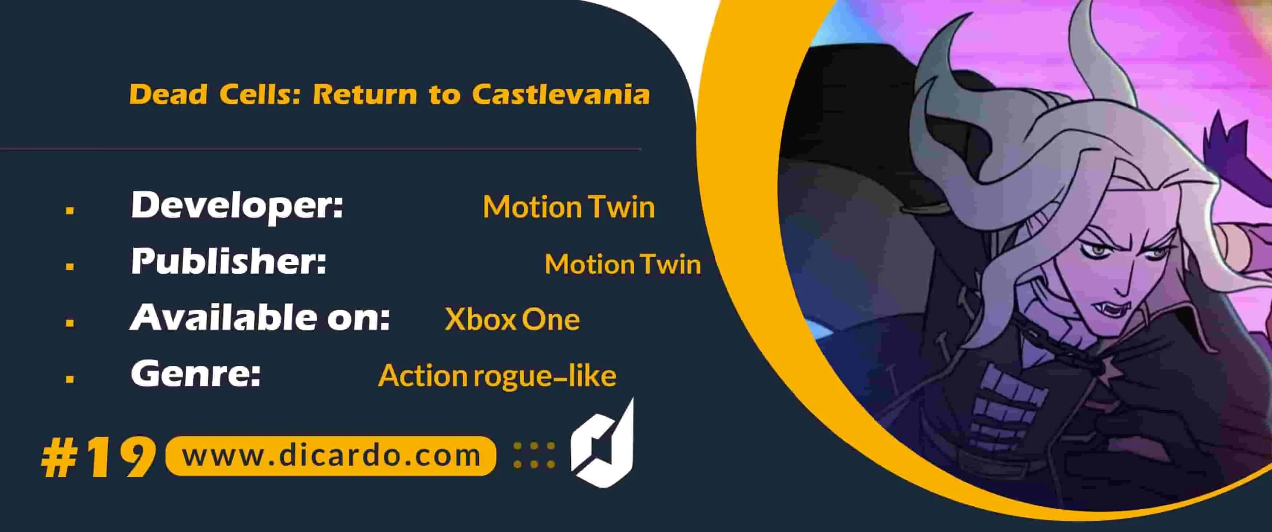 #19 دد سلز ریترن تو کستلونیا Dead Cells: Return to Castlevania