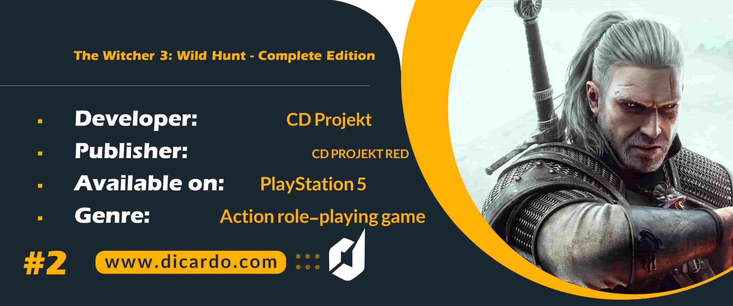 #2 د ویچر3 واید هانت کامپلت ادیشن The Witcher 3: Wild Hunt - Complete Edition