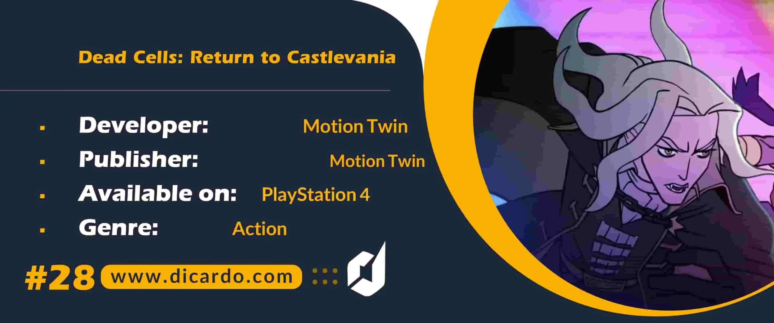 #28 دد سلز ریتورن تو کاستلوانیا Dead Cells: Return to Castlevania