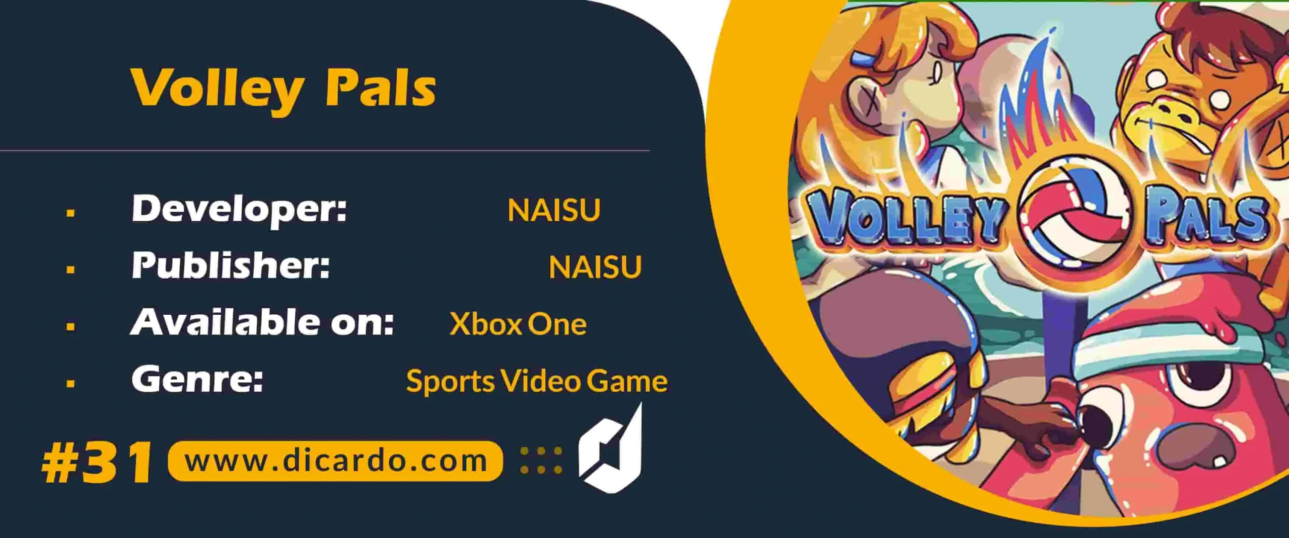 #31 والی پالس Volley Pals از بازیهای Xbox One والیبال