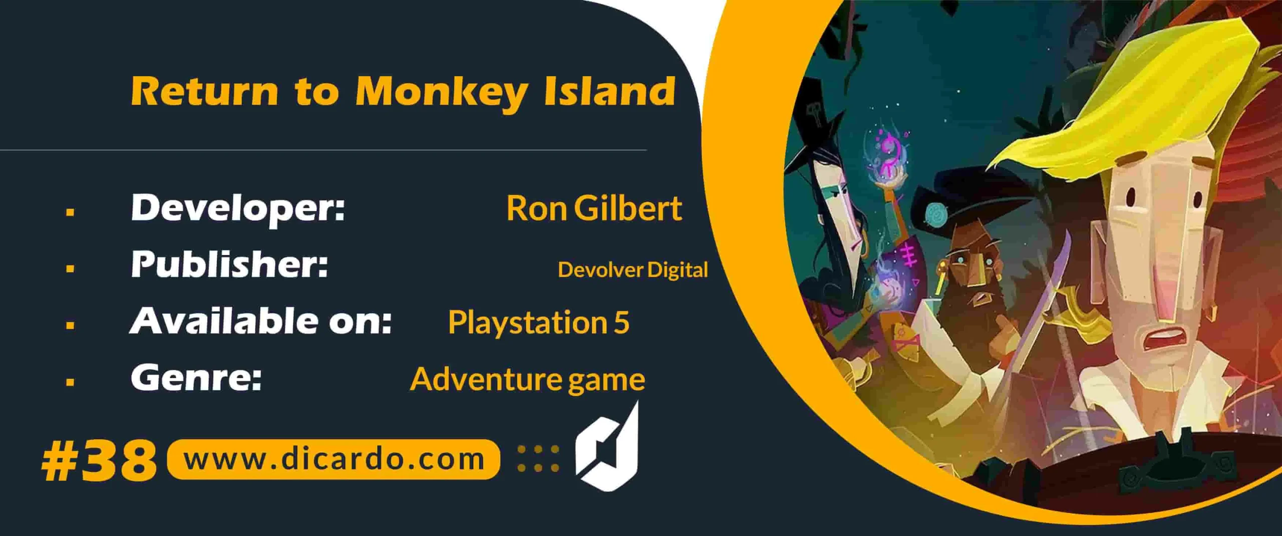 #38 ریتورن تو مانکی ایلند Return to Monkey Island