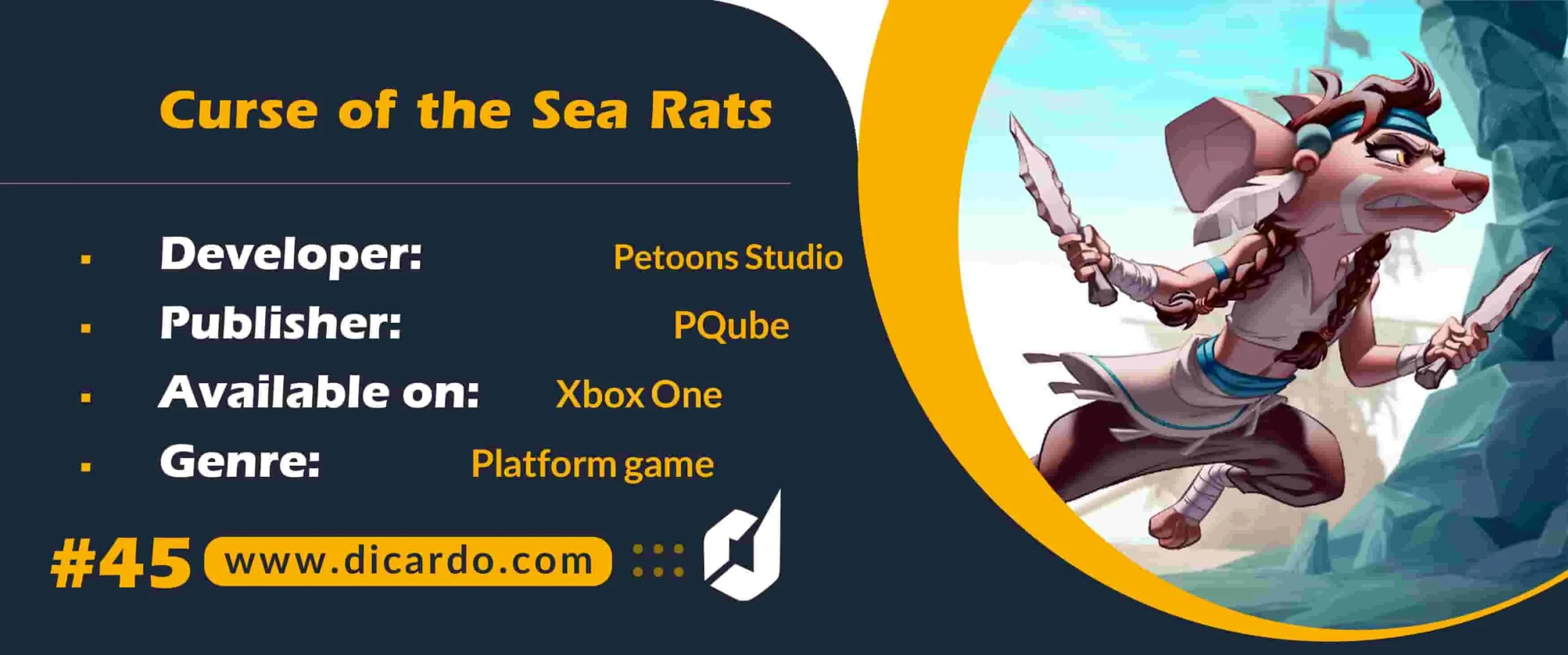 #45 کورس آف د سی رتس Curse of the Sea Rats