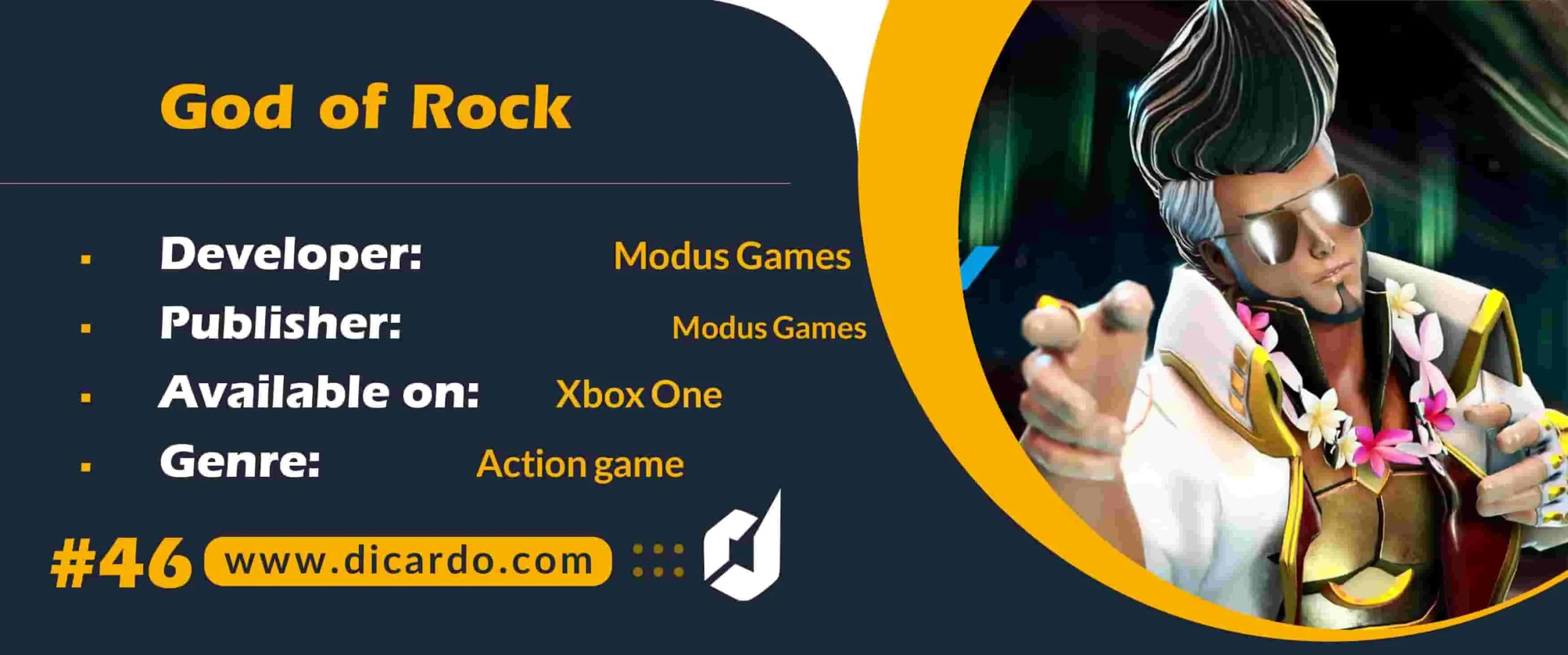 #46 گاد آف راک God of Rock از دیگر بازیهای اکس باکس وان سال 2023