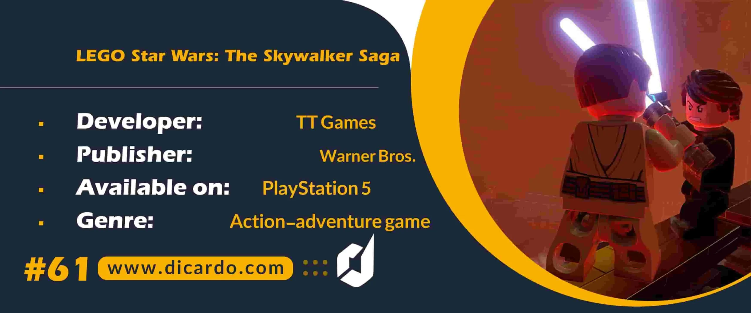 #61 لگو استار وارز د اسکای والکر ساگا LEGO Star Wars: The Skywalker Saga