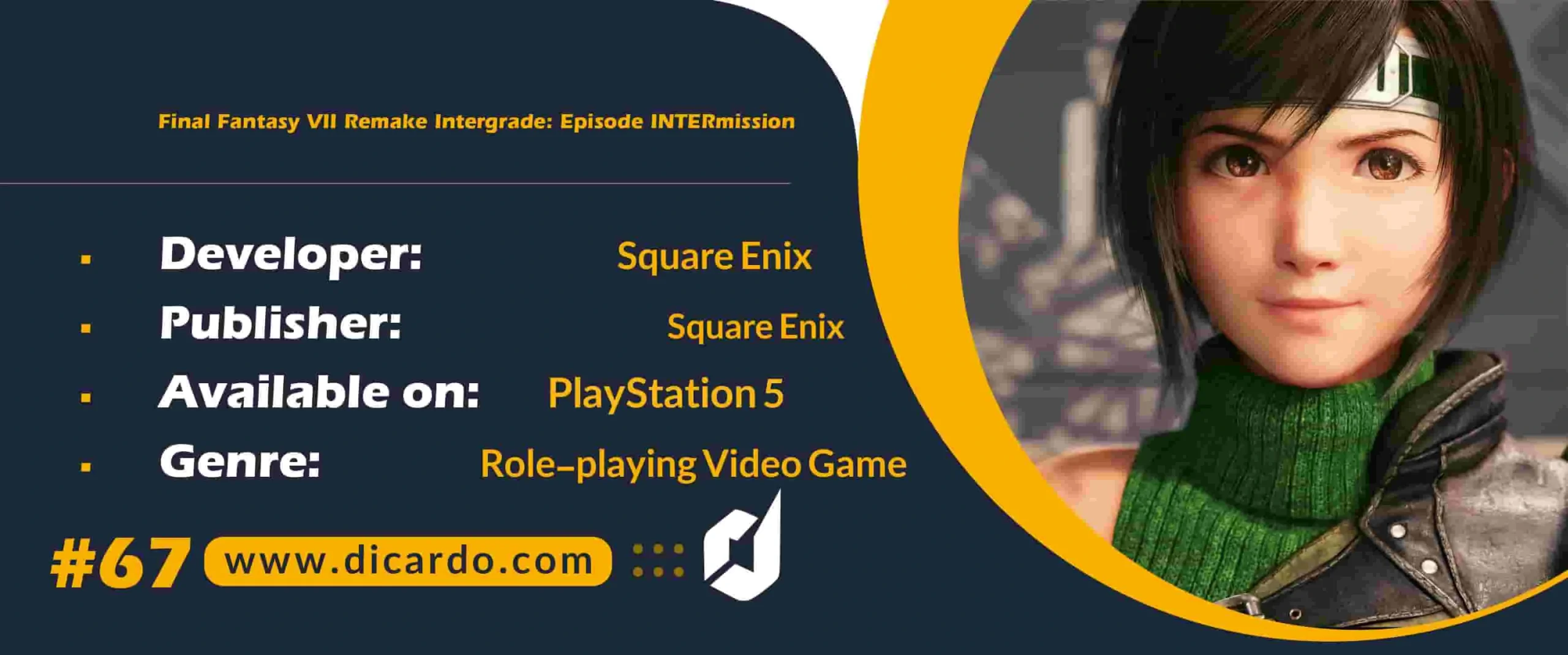 #67 Final Fantasy VII Remake Intergrade: Episode INTERmission