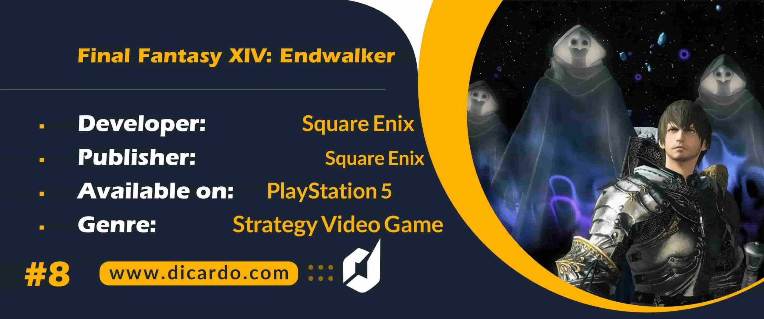 #8 فاینال فانتزی 15 اندوالکر Final Fantasy XIV: Endwalker