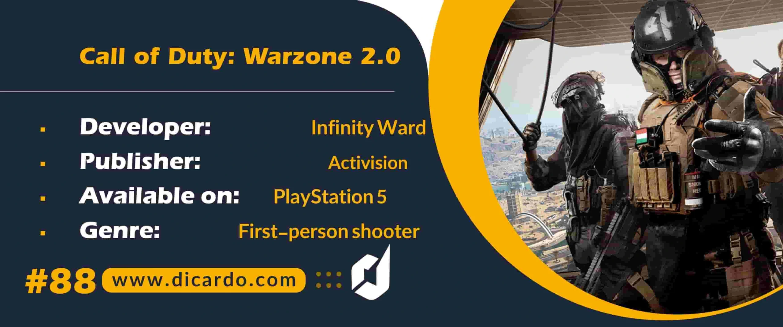 #88 کالاف دیوتی وارزون Call of Duty: Warzone 2.0
