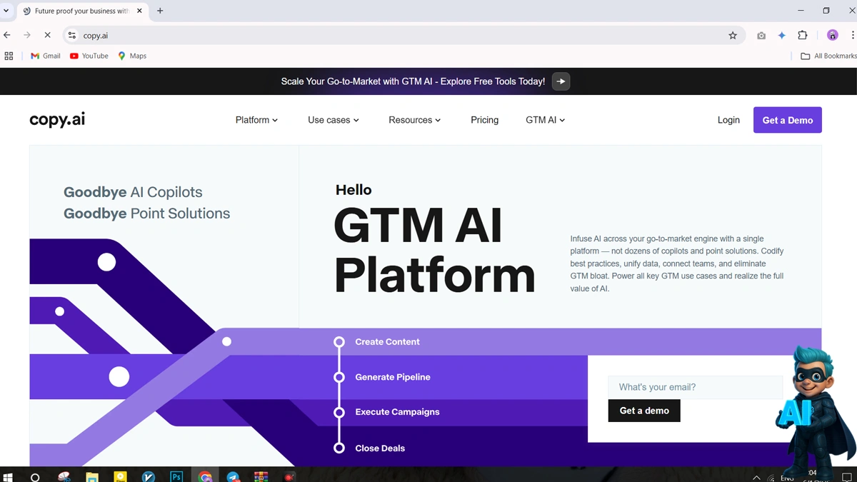 هوش مصنوعی Copy ai
