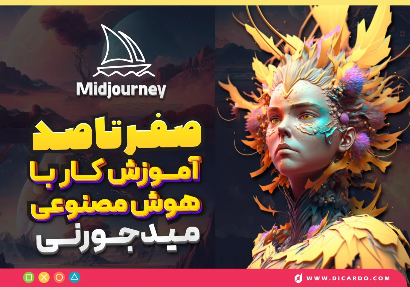 صفر تا صد آموزش میدجورنی