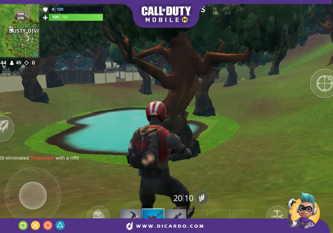بازی FORTNITE MOBILE جایگزین بازی کالاف دیوتی موبایل
