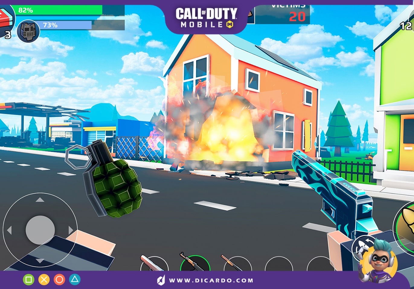 بازی PIXEL’S UNKNOWN BATTLE GROUND جایگزین کالاف دیوتی