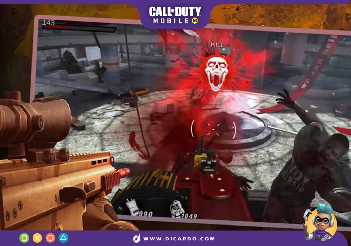 بازی ZOMBIE FRONTIER 4 کالاف دیوتی موبایل