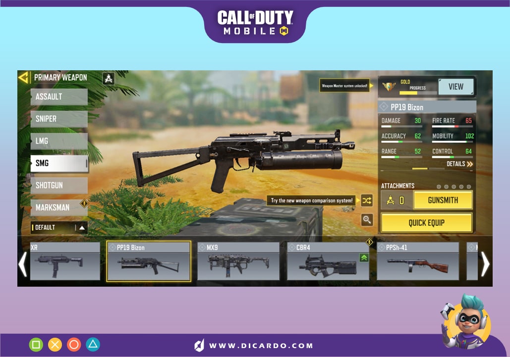 تفنگ PP19 Bizon