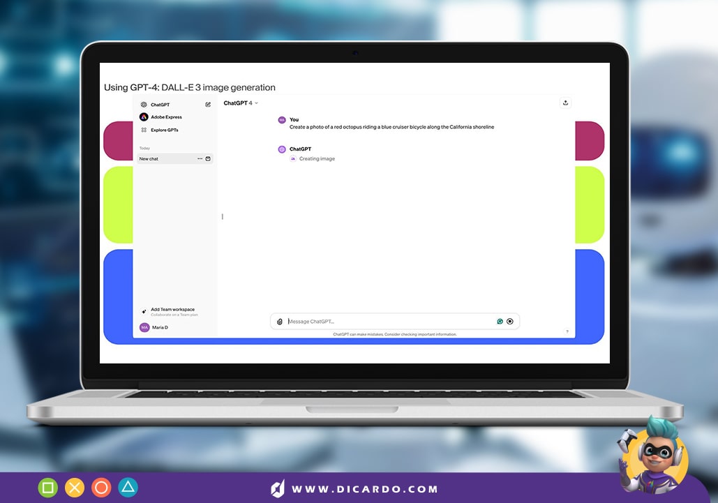 نحوه تولید تصویر در ChatGPT-4o