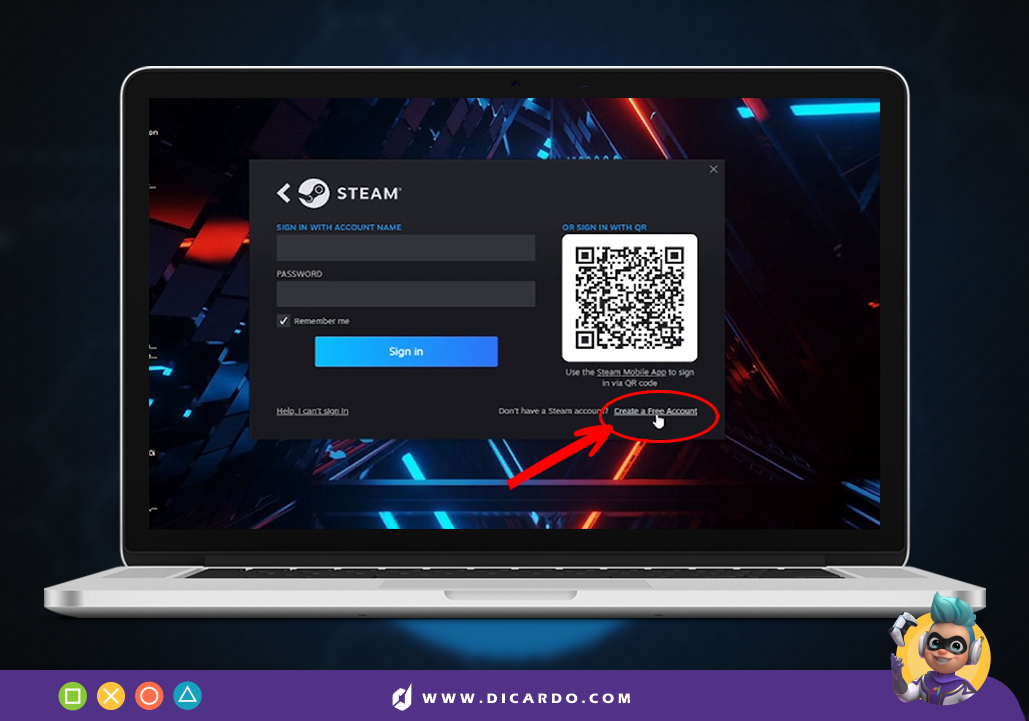 ساختن اکانت استیم ریجن ترکیه
