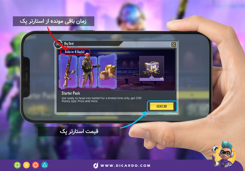 استارتر پک کالاف