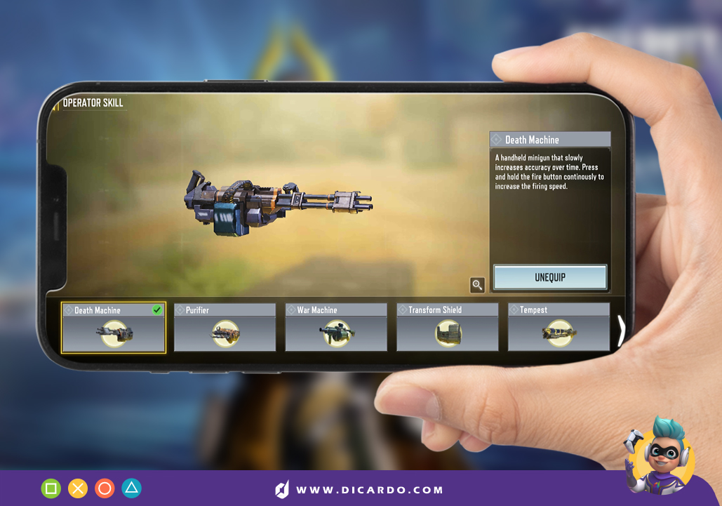 Death Machine سیزن 8 کالاف دیوتی موبایل 