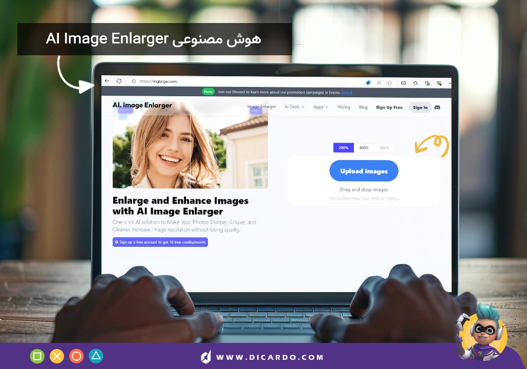 AI Image Enlarger