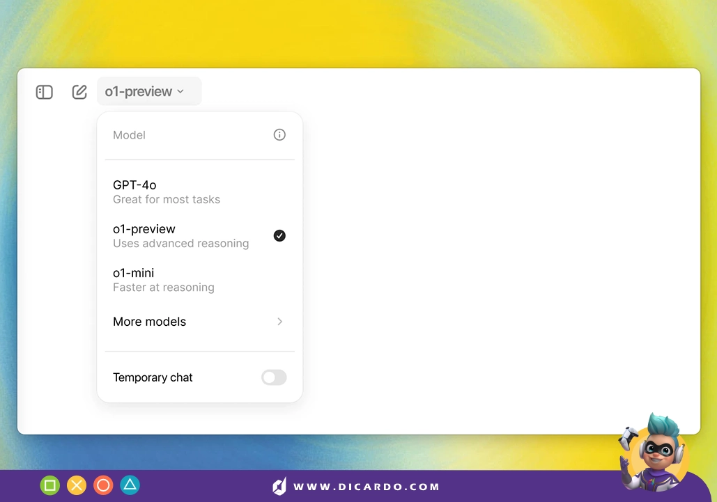 OpenAI o1-preview و او-وان مینی