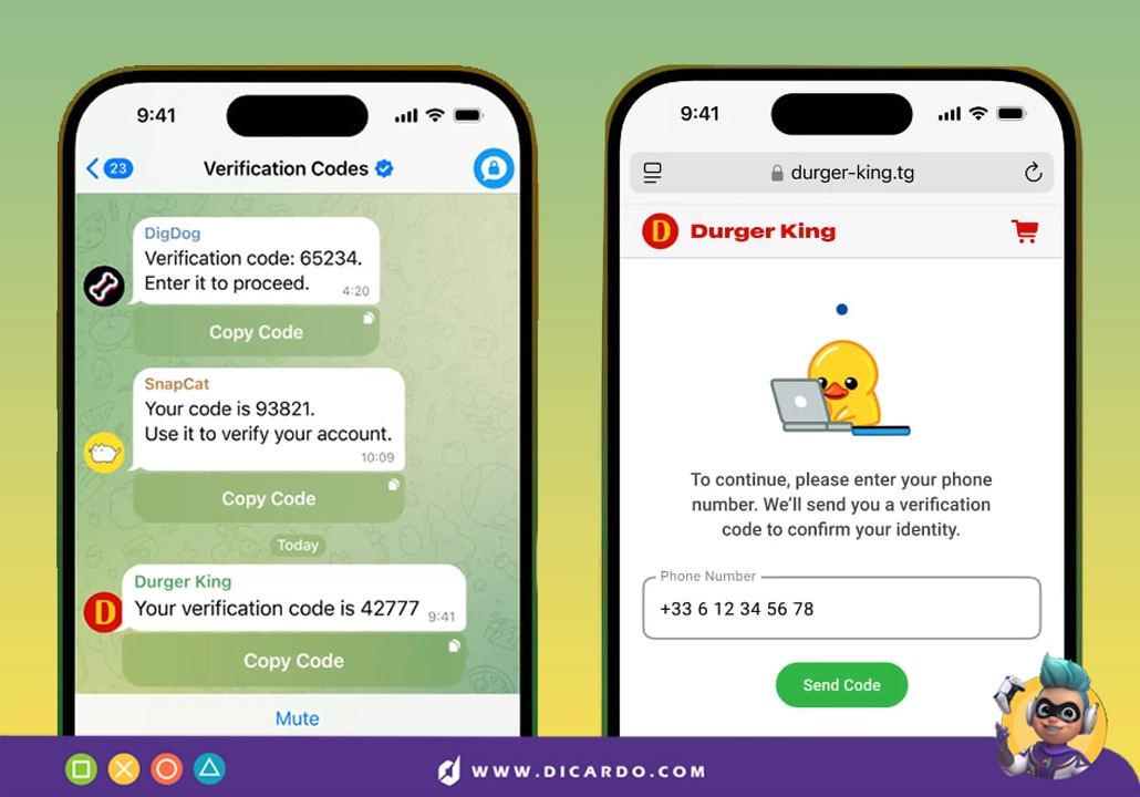 چگونه کد بگیریم؟