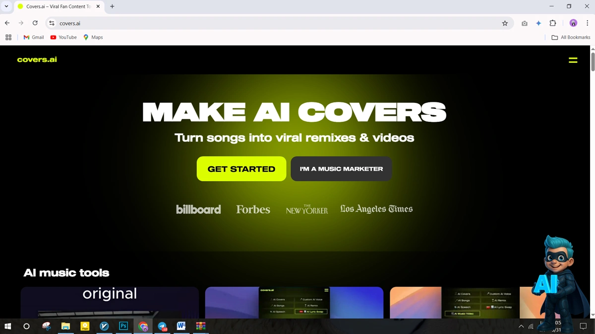 هوش مصنوعی Covers AI