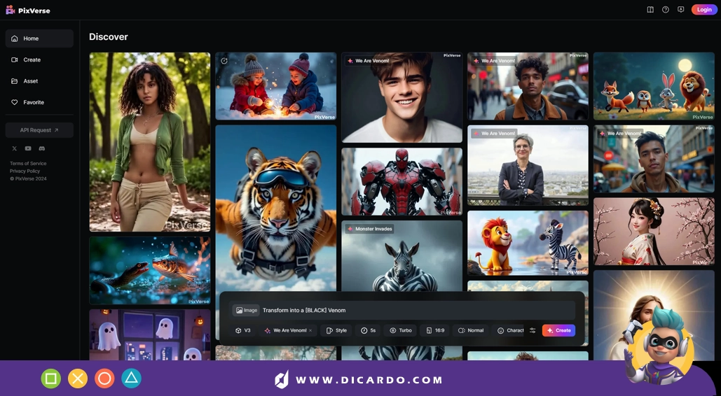 هوش مصنوعی PIXVERSE