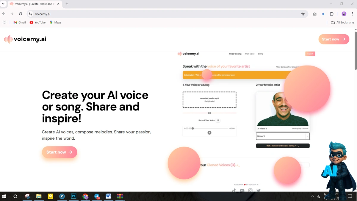 هوش مصنوعی voicemy.ai