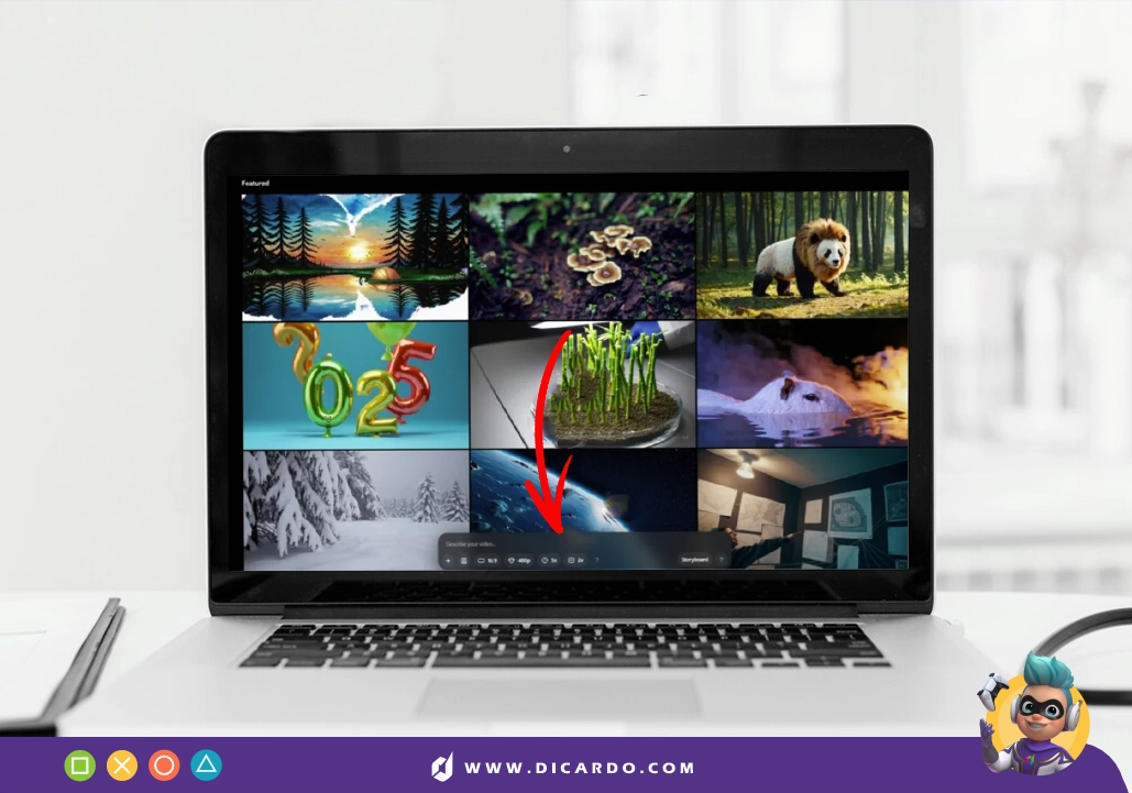 هوش مصنوعی sora (سورا) منتشر شد! - هرچیزی که باید در مورد کار با سورا بدونید! 15 فید داخل حساب سورا