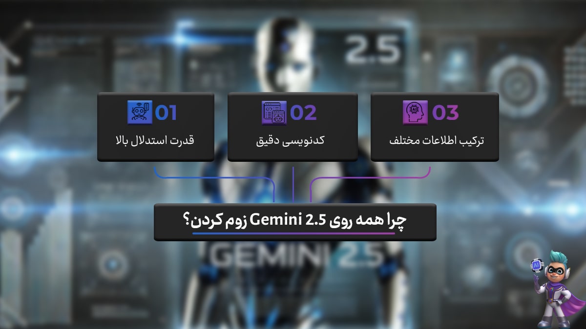 Gemini 2.5 چیه و چرا همه روش زوم کردن؟