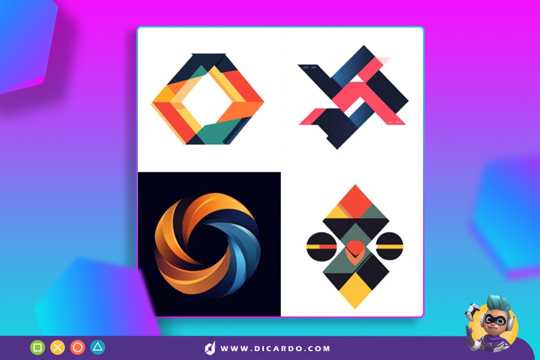 لوگوی انتزاعی (Abstract Logo)