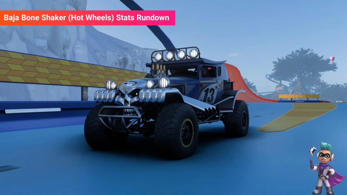 ماشین Baja Bone Shaker (Hot Wheels) Stats Rundown