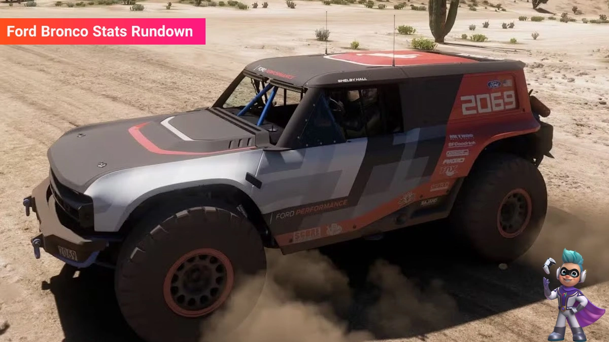 ماشین Ford Bronco Stats Rundown