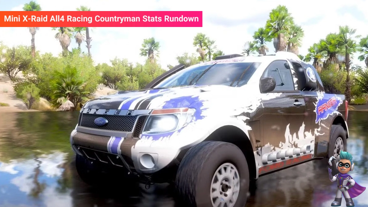 ماشین Ford Ranger T6 Rally Raid Stats Rundown