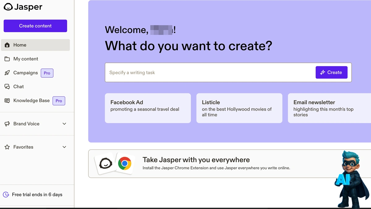 Jasper AI: کارخونه محتوا برای برندت!