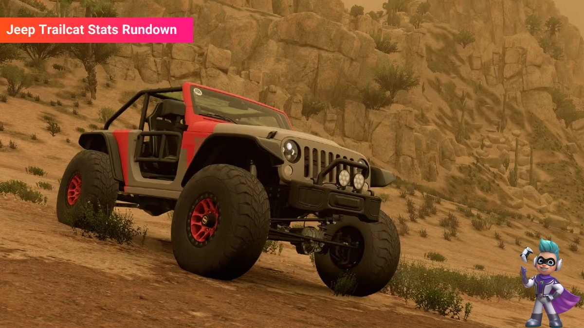ماشین Jeep Trailcat Stats Rundown