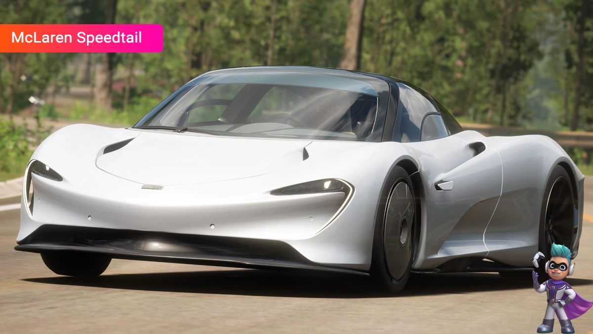 ماشین McLaren Speedtail – شاه‌ماهی مسابقات سرعتی