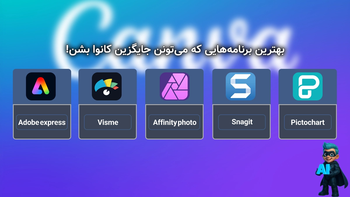 بهترین برنامه‌هایی که می‌تونن جایگزین کانوا بشن