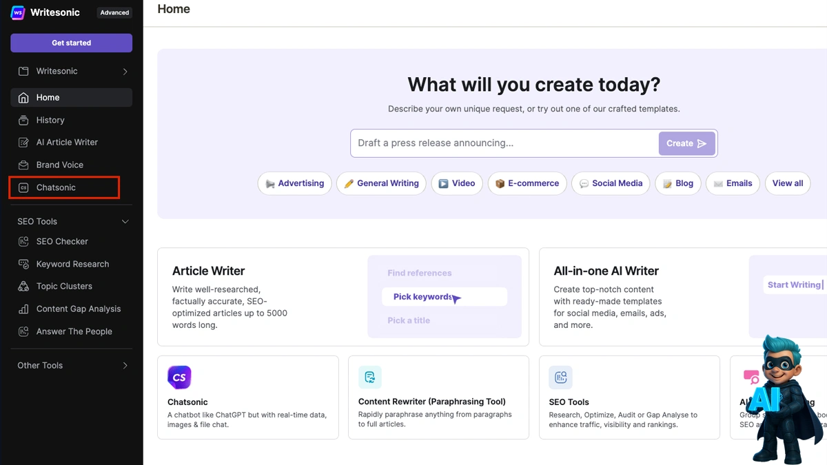 Writesonic؛ بهترین هوش مصنوعی برای کپی رایتینگ!