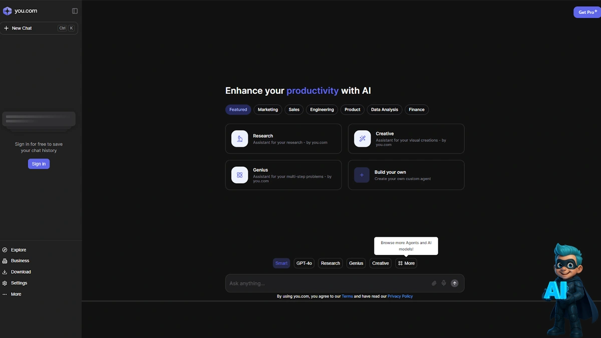 YouChat AI: وقتی گوگل نمی‌رسه، این دستیار هوش مصنوعی نجاتت می‌ده!