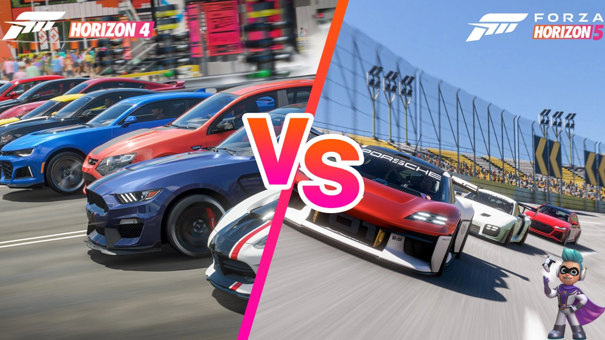 مقایسه سیستم پیشرفت Forza Horizon 5 و فورزا 4