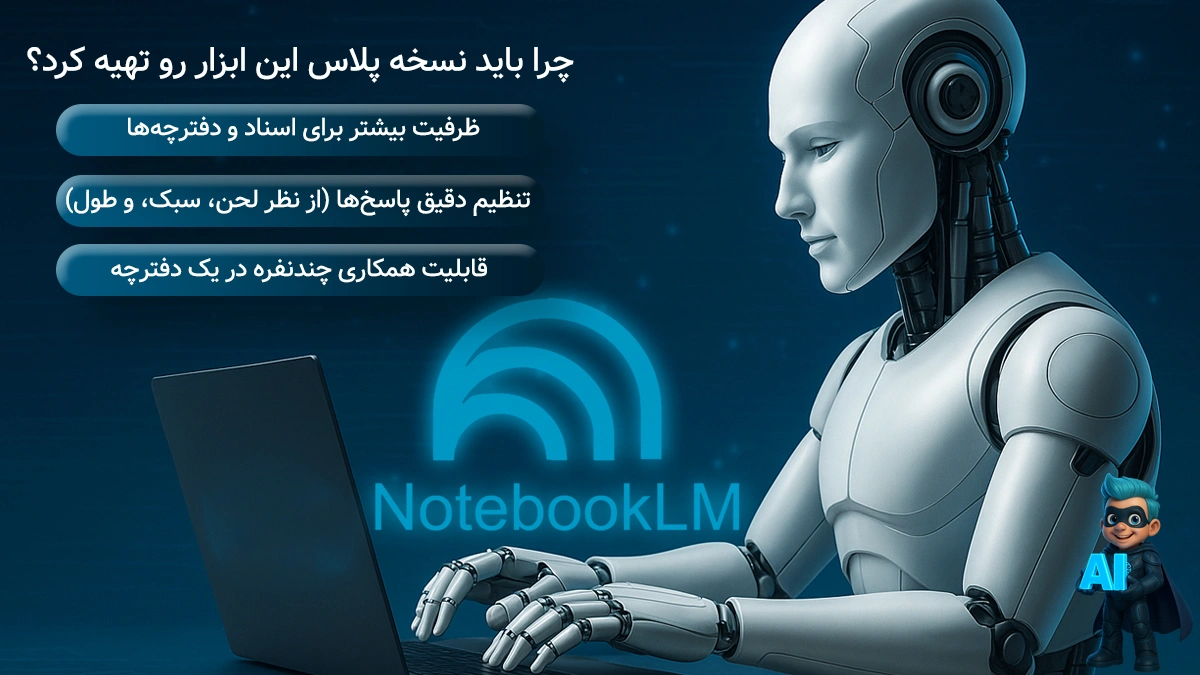 چرا باید نسخه NotebookLM Plus رو خرید؟