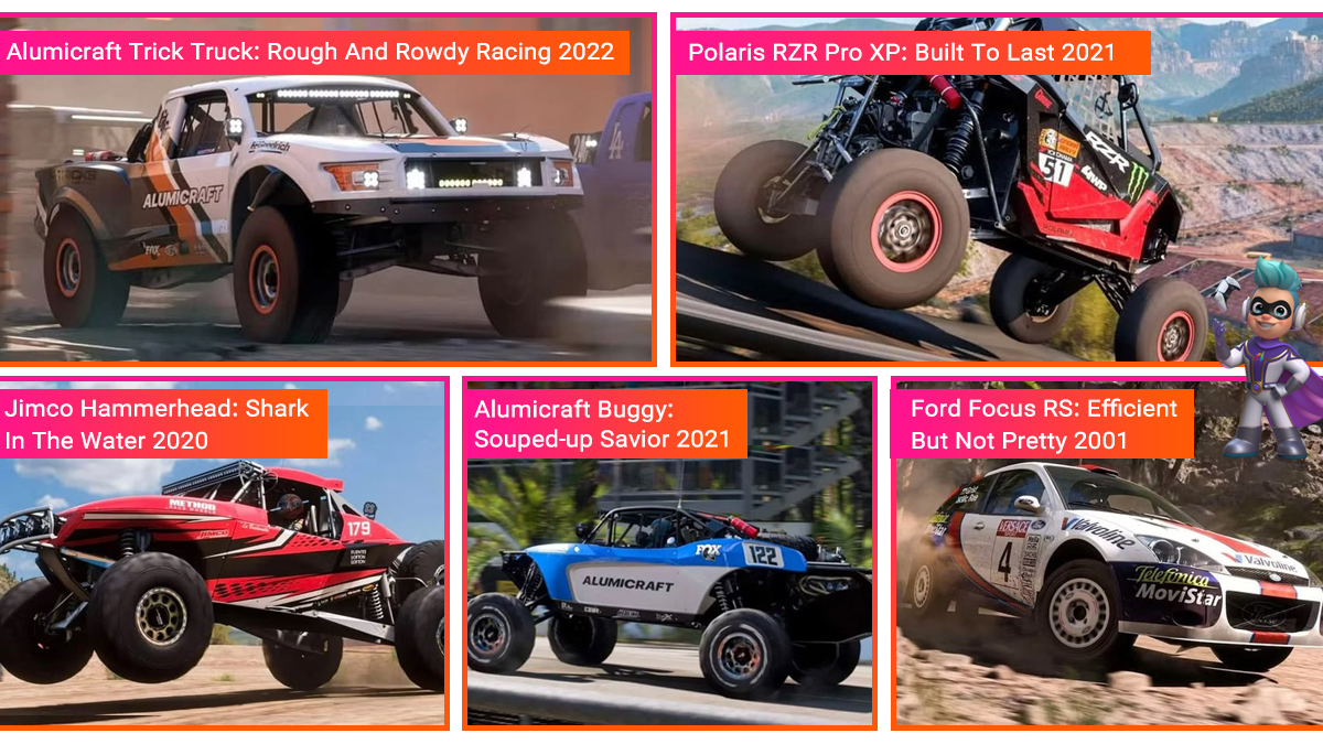 بهترین ماشین ها برای رالی توی Forza Horizon 5