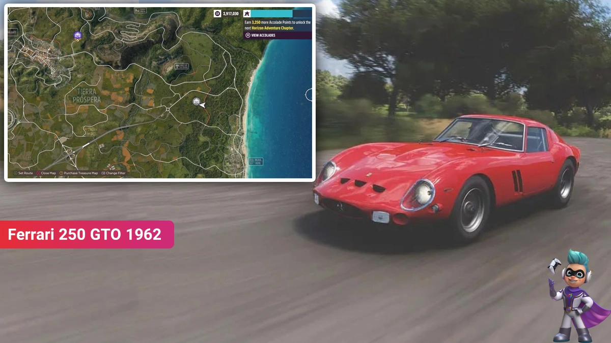 لوکیشن ماشین Ferrari 250 GTO 1962