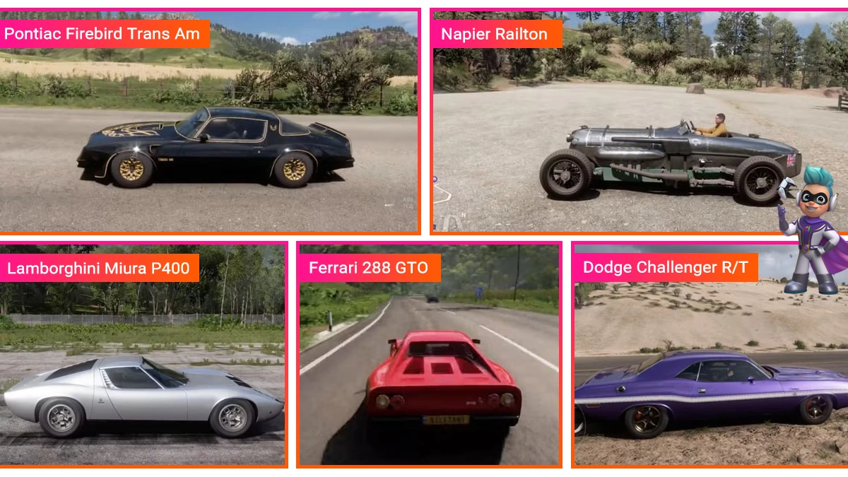 بهترین ماشین های کلاسیک توی Forza Horizon 5