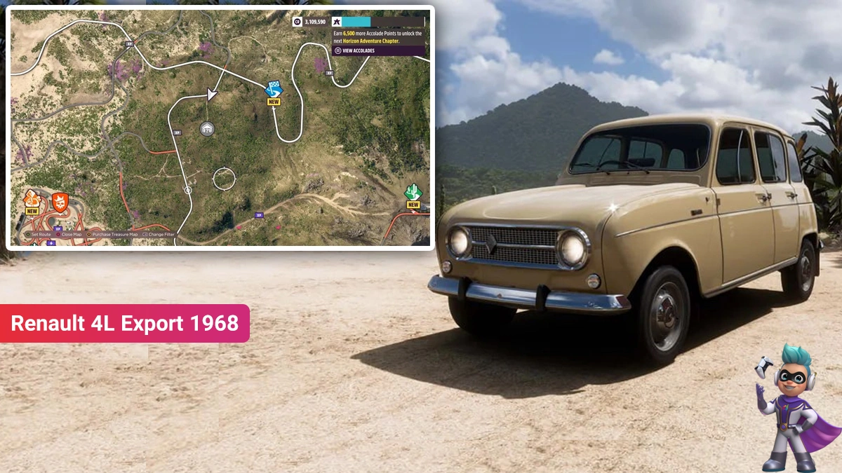 Renault 4L Export 1968