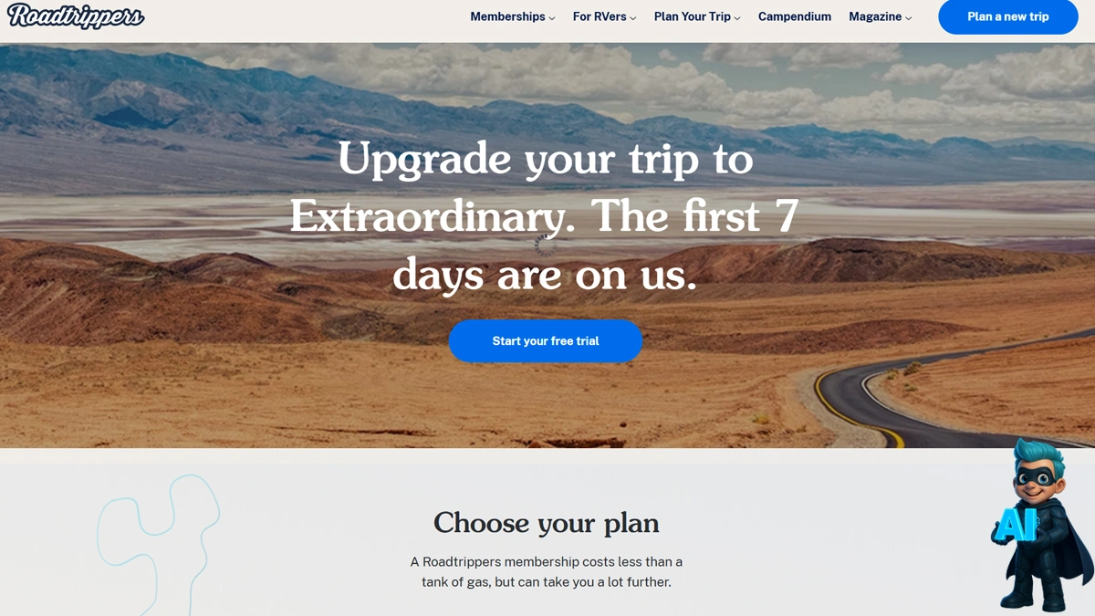 Roadtrippers – سفرهای جاده‌ای با مسیرهای شگفت‌انگیز
