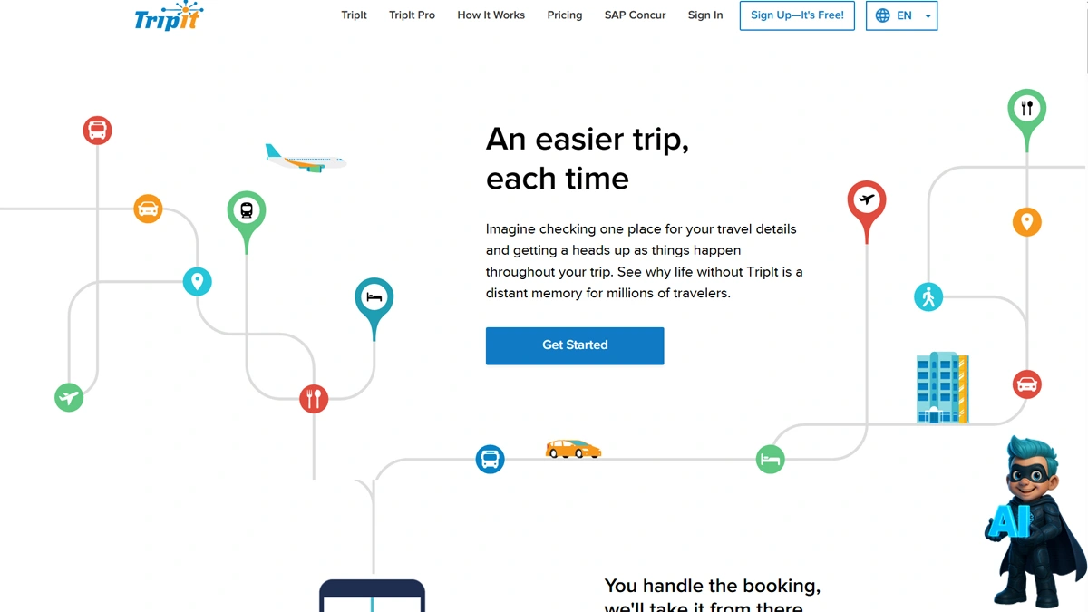 TripIt – همه چیز سفر، در یک‌جا!