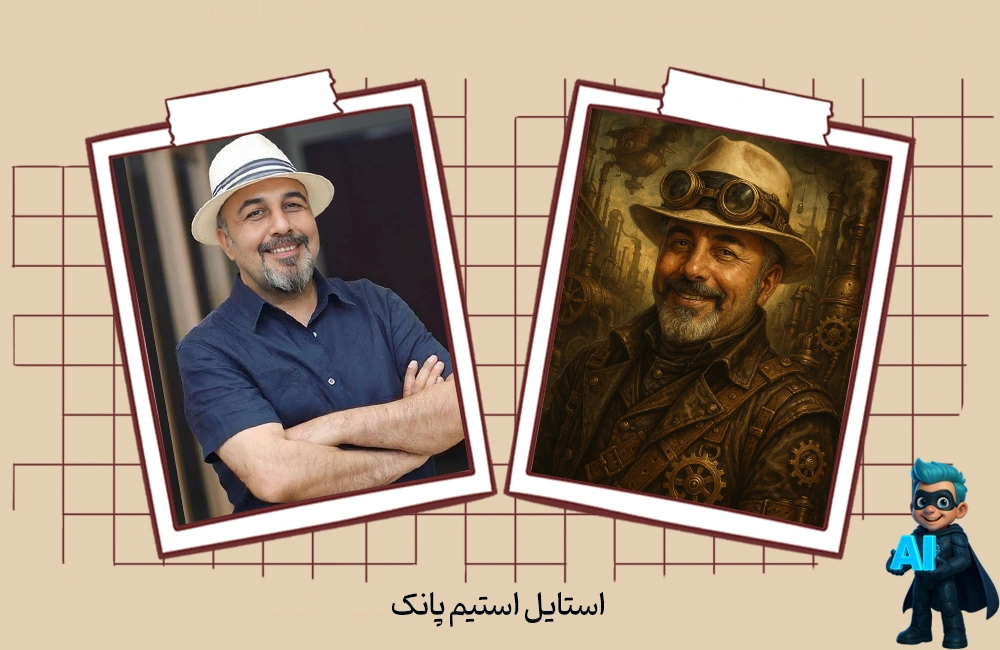 10- پرامپت برای ساخت عکس استیم پانک (Steampunk)