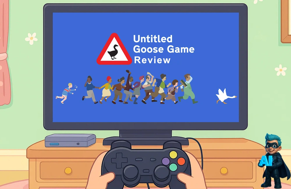 10. بازی Untitled Goose Game